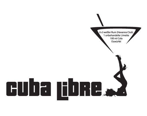 Wandtattoo No.716 Cuba Libre