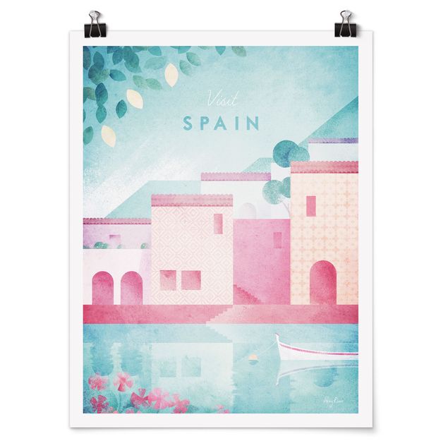 Henry Rivers Poster Reiseposter - Spanien