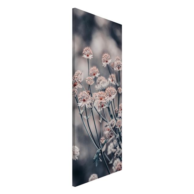 Magnettafel - Mystischer Blütenstrauch - Panorama Hochformat