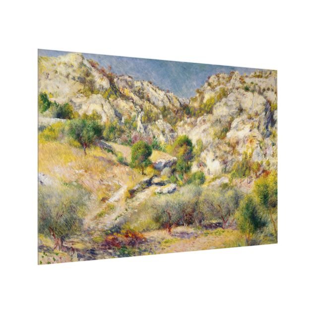 Impressionistische Bilder Auguste Renoir - Felsen bei Estaque