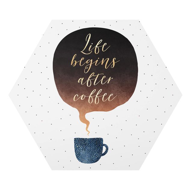 Hexagon Bild Forex - Life Begins After Coffee Punkte
