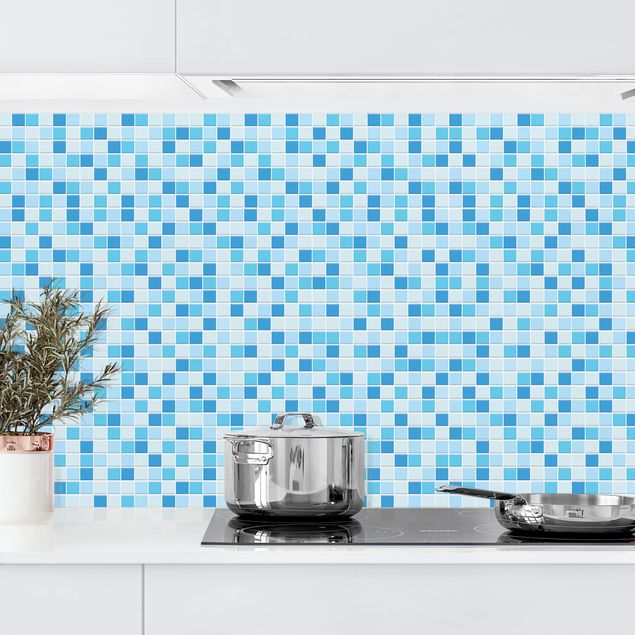 Küchenrückwand - Mosaikfliesen Meeresrauschen