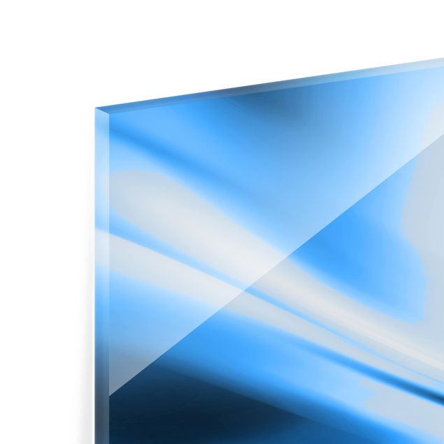 Spritzschutz Glas - Deep Blue Heaven - Querformat - 3:2