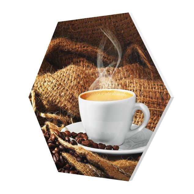 Hexagon Bild Forex - Kaffee am Morgen