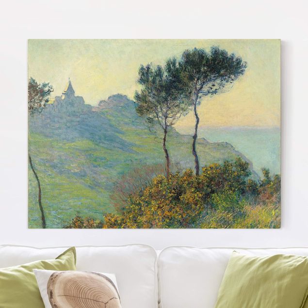 Natur Leinwand Claude Monet - Varengeville Abendsonne