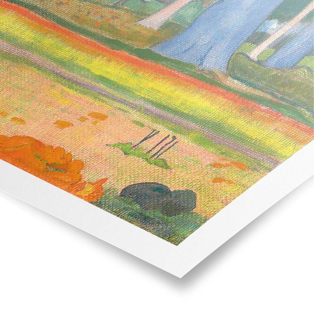 Poster - Paul Gauguin - Waldlandschaft - Hochformat 3:4