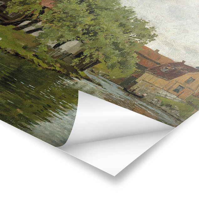 schöne Bilder Edvard Munch - Fluss Akerselven