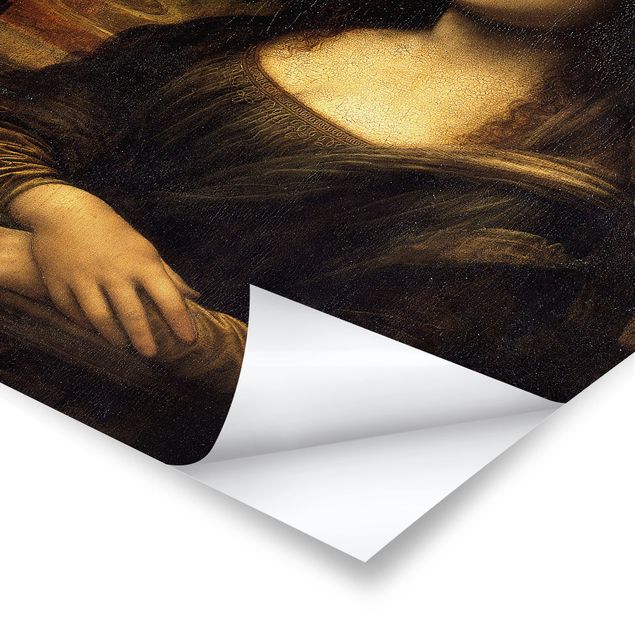 Poster bestellen Leonardo da Vinci - Mona Lisa