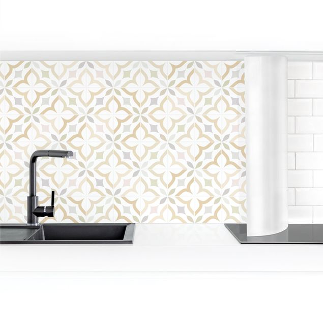 Küchenrückwand selbstklebend Geometrische Fliesen - Ancona