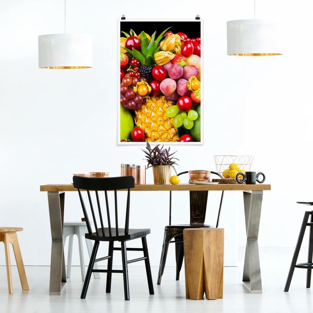 Moderne Poster Fruit Bokeh