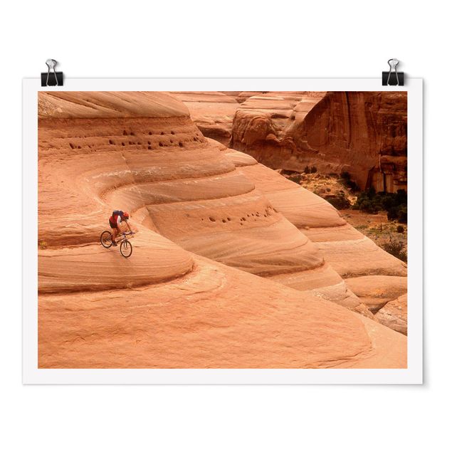 Moderne Poster Canyon Down Hill