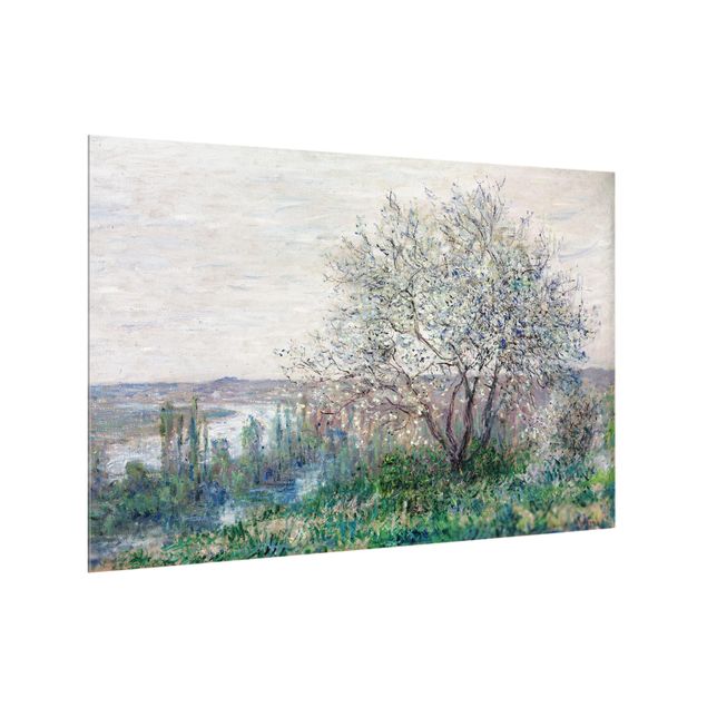 Spritzschutz Natur Claude Monet - Frühlingsstimmung