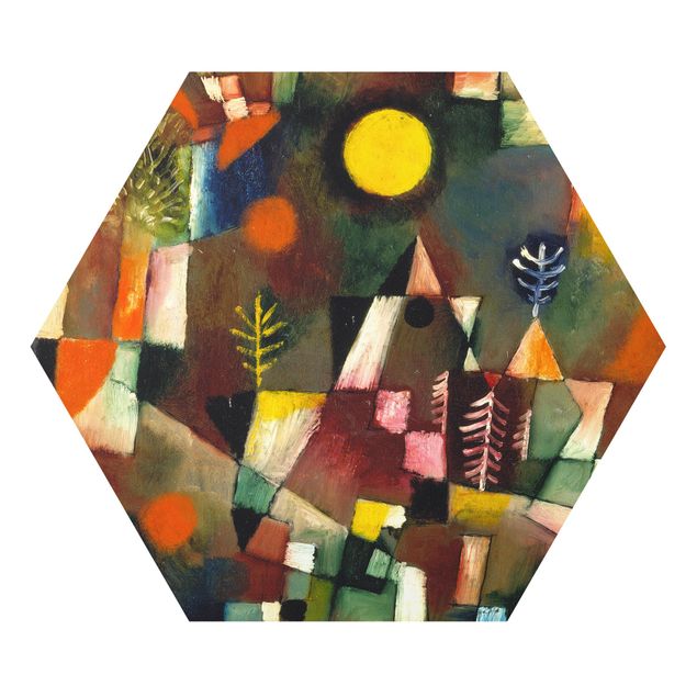 Hexagon Bild Forex - Paul Klee - Der Vollmond