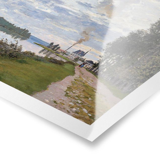 Poster bestellen Claude Monet - Ufer Argenteuil