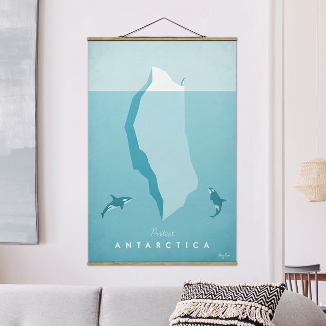 Henry Rivers Poster Reiseposter - Antarktis