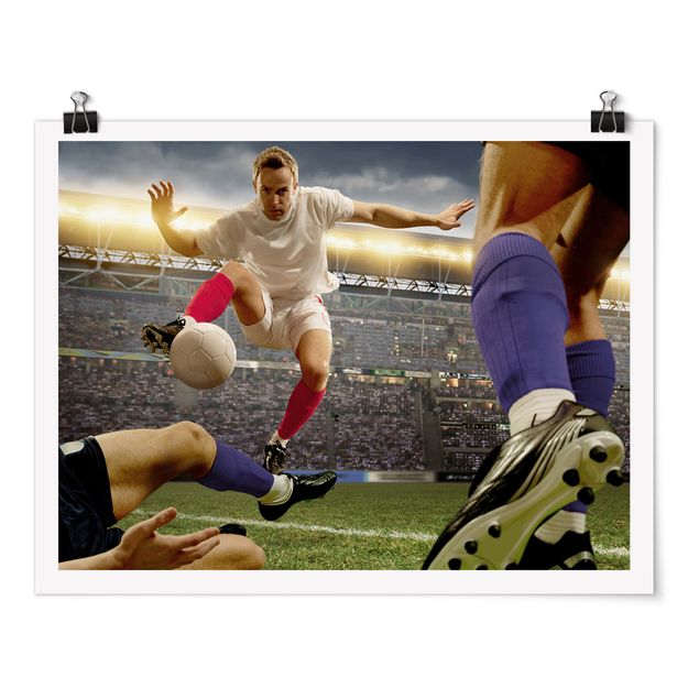 Poster bestellen Fußballtaktik