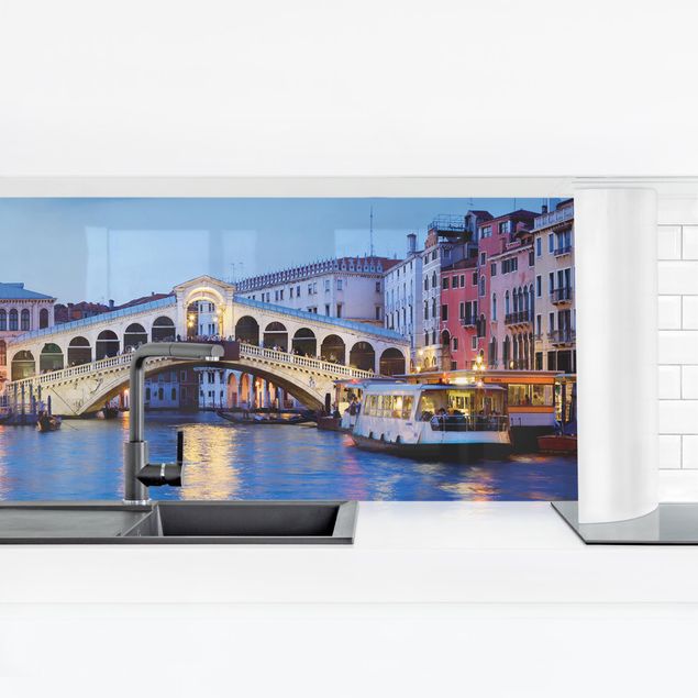 Küchenspiegel Rialtobrücke in Venedig