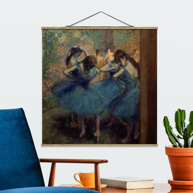 Impressionistische Gemälde Edgar Degas - Blaue Tänzerinnen