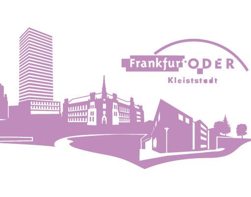 Stadt Frankfurt Oder - Wandtattoo Skyline - No.AC9 Frankfurt Oder Skyline