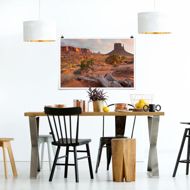 Landschaft Poster kaufen Monument Valley Navajo Tribal Park Arizona