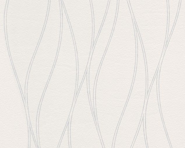 Tapete Streifen A.S. Création Meistervlies 2020 in Weiß Überstreichbar - 245014