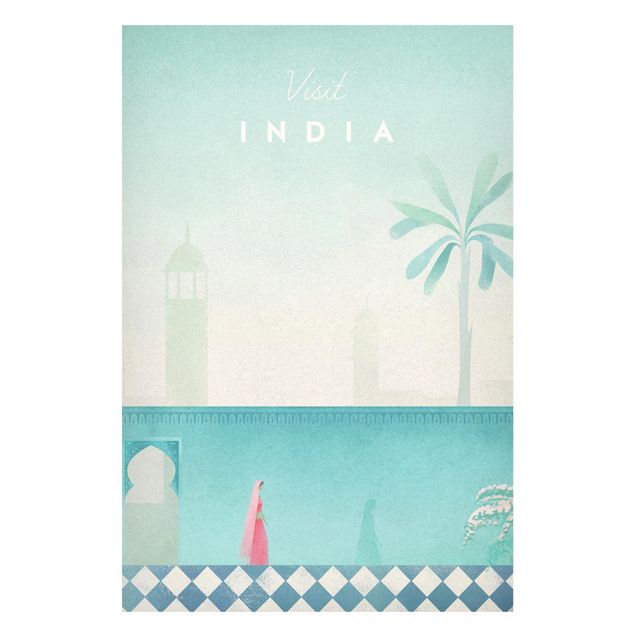 Henry Rivers Bilder Reiseposter - Indien