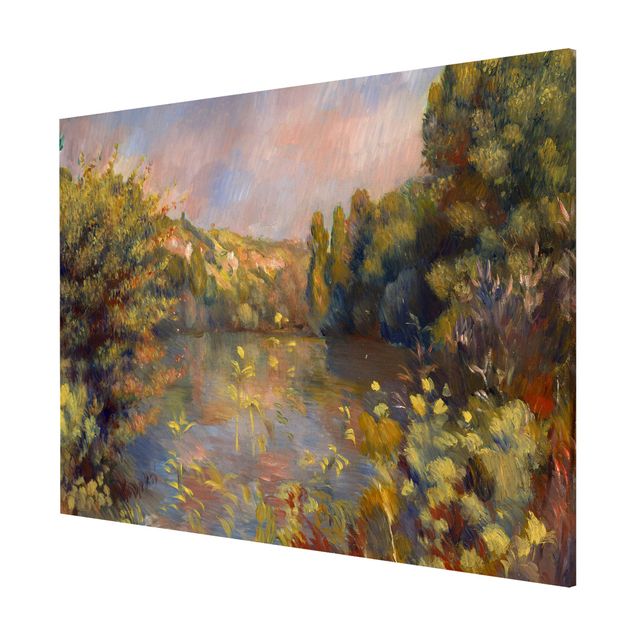 Wandbilder Auguste Renoir - Landschaft mit See