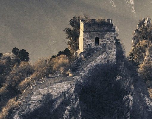 Fliesenbild - Die große chinesische Mauer