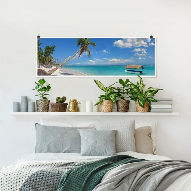 Poster Landschaft Tropischer Strand