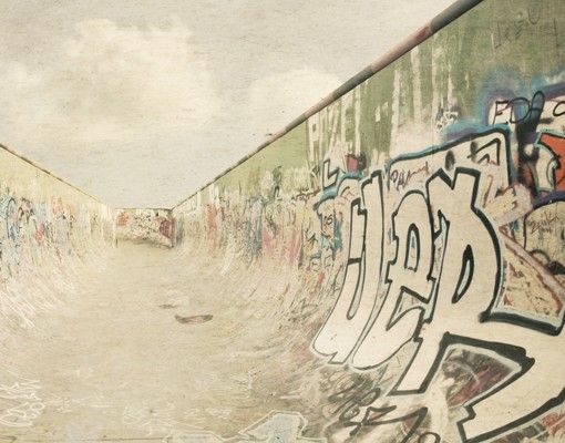 Fliesenbild - Graffiti-Skatepark