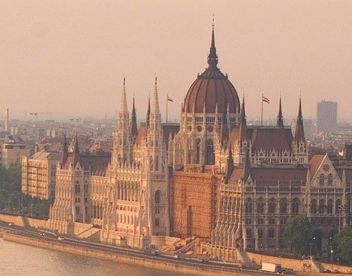 Fliesenbilder Budapest Skyline