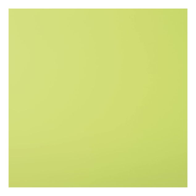 Glas Spritzschutz - Frühlingsgrün - Quadrat - 1:1