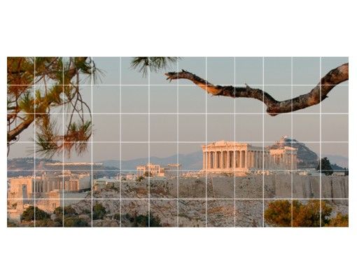 Klebefolie Fliesen Akropolis