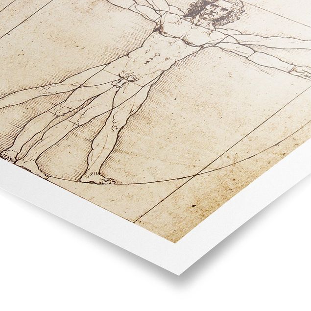 Poster - Da Vinci - Quadrat 1:1