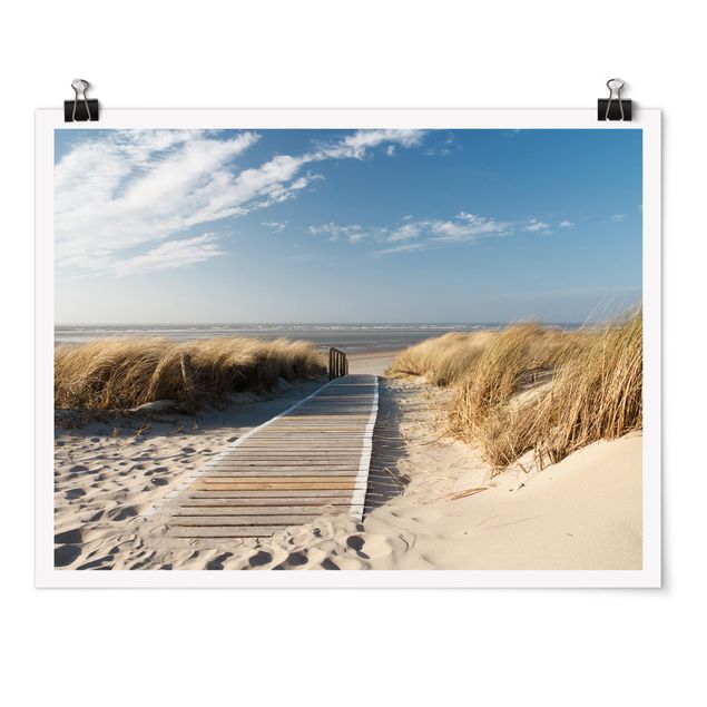Poster - Ostsee Strand - Querformat 3:4