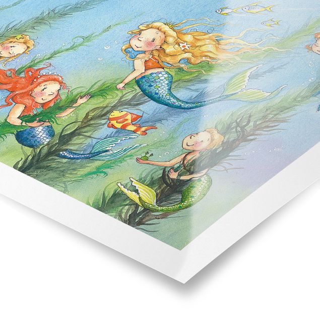 Poster - Matilda die Meerjungfrauenprinzessin - Querformat 3:4