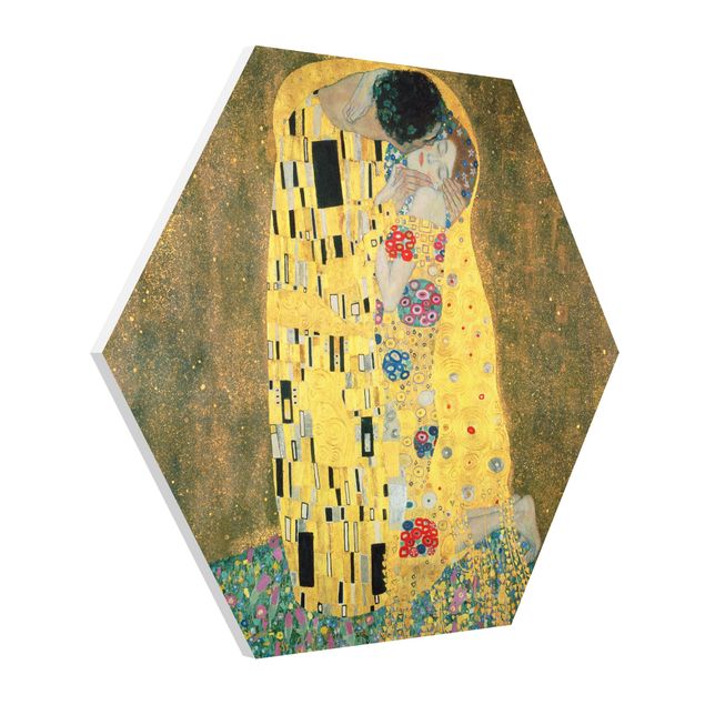 Bilder Gustav Klimt - Der Kuß