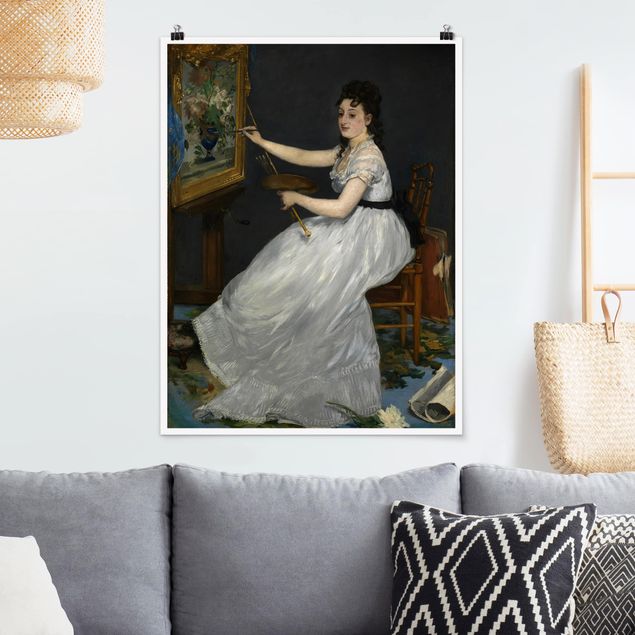Impressionistische Gemälde Edouard Manet - Eva Gonzalès