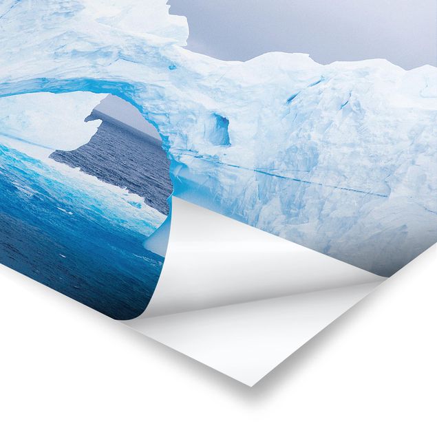 Poster - Antarktischer Eisberg - Querformat 2:3