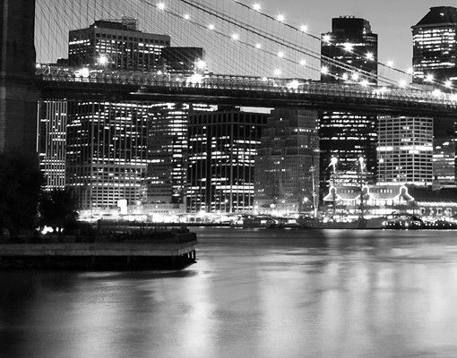 Klebefolie Fliesen Brooklyn Brücke in New York II