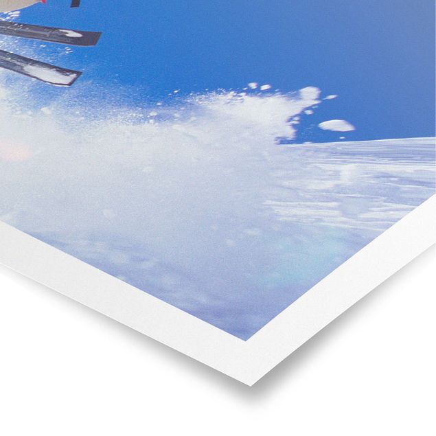 Poster - Skisprung - Panorama Querformat