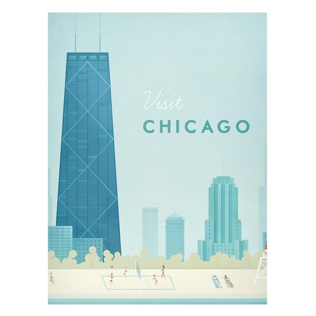 Henry Rivers Prints Reiseposter - Chicago