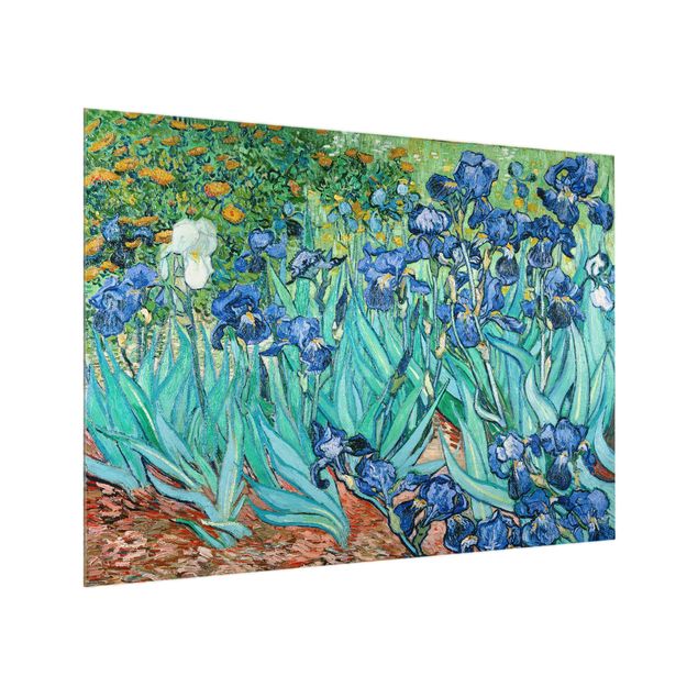 Spritzschutz Künstler Vincent van Gogh - Iris