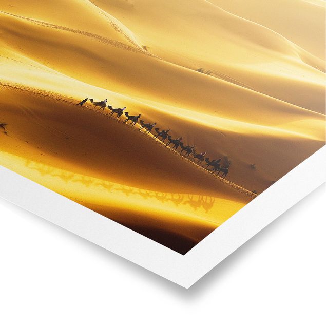 Poster - Golden Dunes - Querformat 2:3