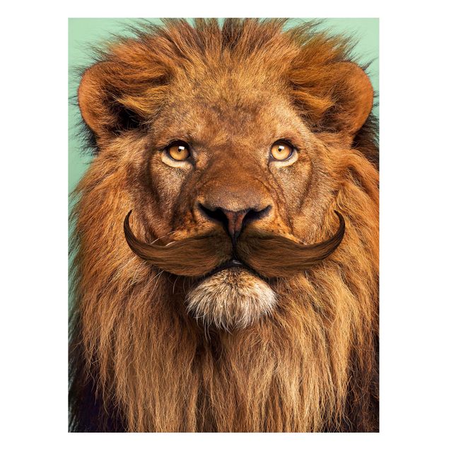 Wandbilder Löwe mit Bart