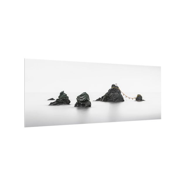 Spritzschutz Natur Meoto Iwa - die verheirateten Felsen
