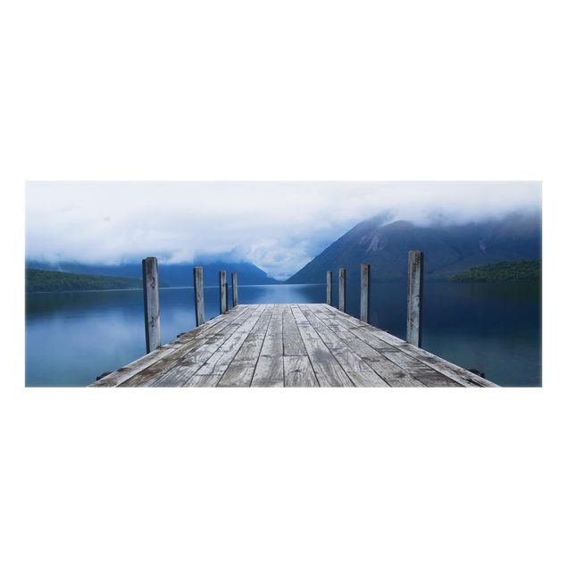 Spritzschutz Natur Nelson Lakes National Park Neuseeland