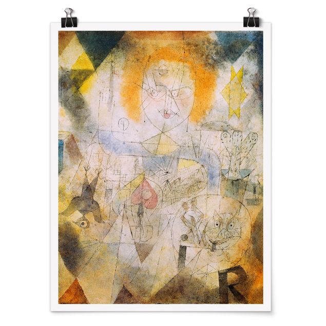 Moderne Poster Paul Klee - Irma Rossa