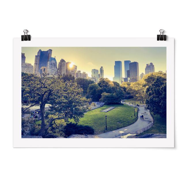 Poster - Peaceful Central Park - Querformat 2:3