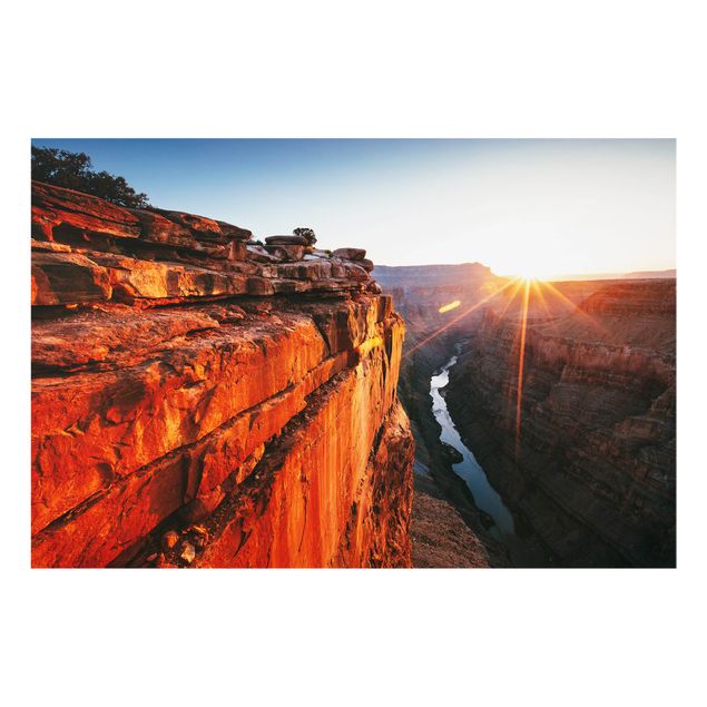 Spritzschutz Sonne im Grand Canyon